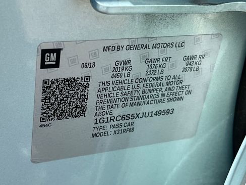 Used 2018 Chevrolet Volt LT FWD image 33