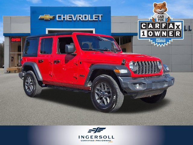 Used 2025 Jeep Wrangler Unlimited Sport AWD/4WD image 1