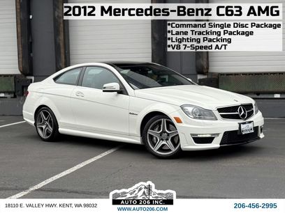 Used 2012 Mercedes-Benz C 63 AMG Coupe