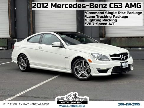 Used 2012 Mercedes-Benz C 63 AMG Coupe image 1