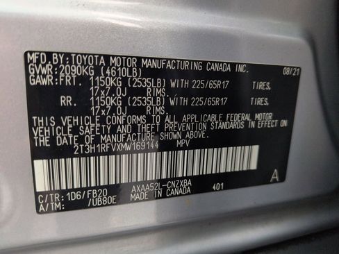 Used 2021 Toyota RAV4 LE image 29