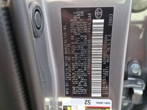New 2026 Toyota Camry XLE AWD/4WD image 18