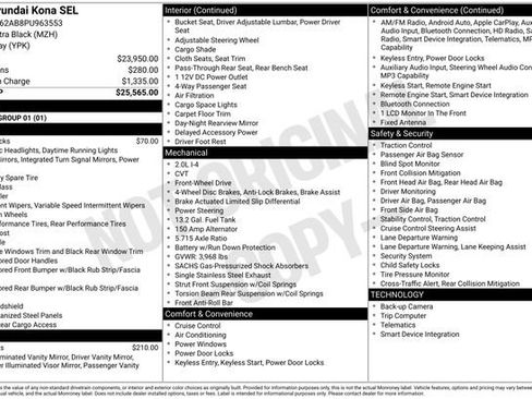 Used 2023 Hyundai Kona SEL image 15