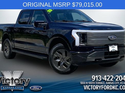 Used 2023 Ford F150 Lightning Lariat w/ Equipment Group 511A High AWD/4WD image 1
