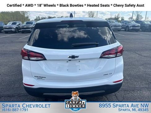 Certified 2024 Chevrolet Equinox LT w/ LPO, Floor Liner Package AWD/4WD image 3