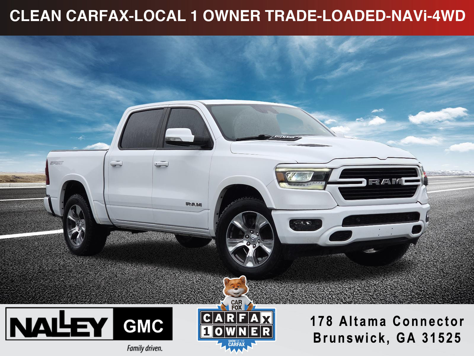 Used 2022 RAM 1500 Laramie w/ Sport Appearance Package AWD/4WD 360° Tour