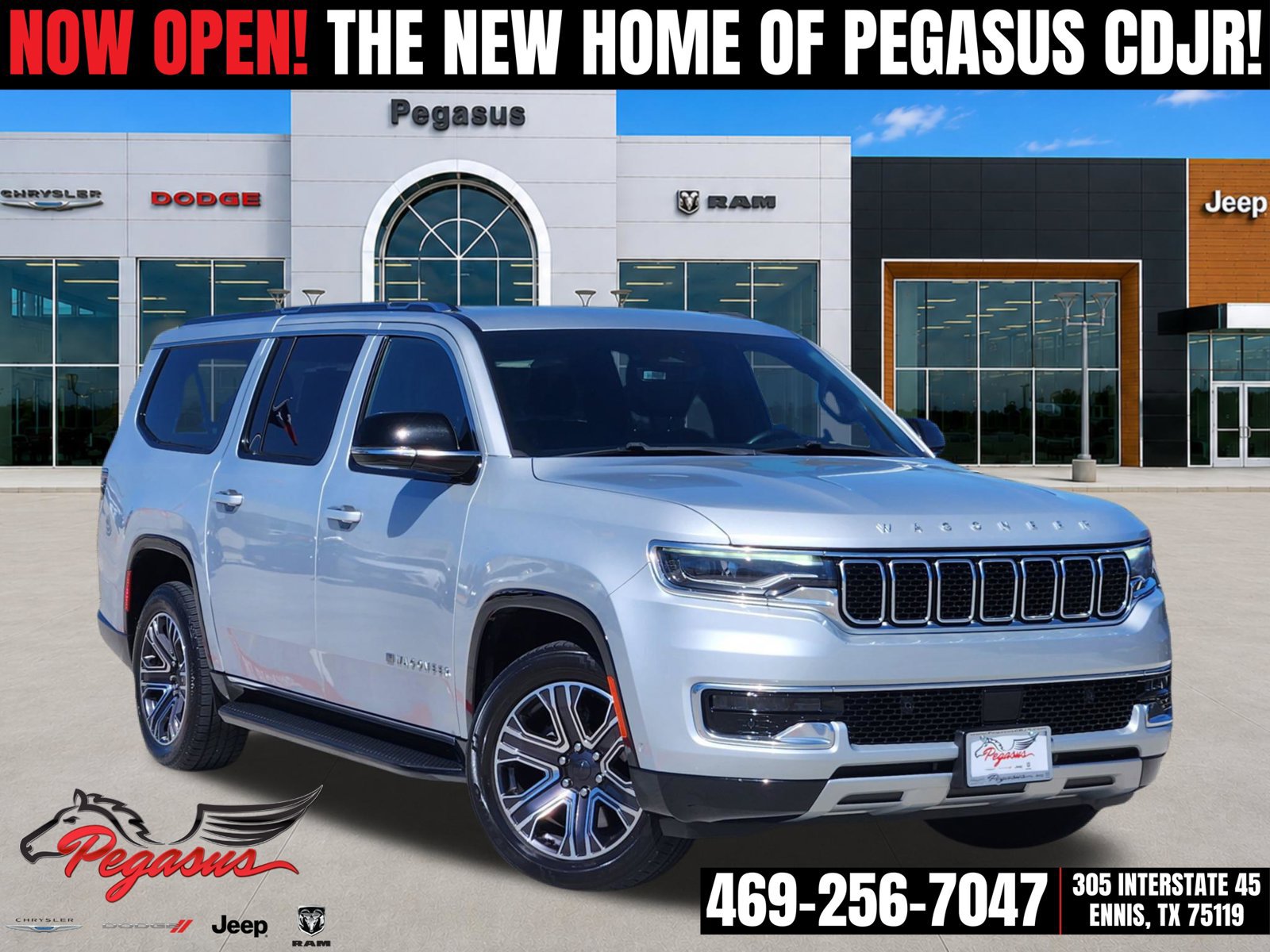 Used 2024 Jeep Wagoneer L Series II w/ Flexible Seating Group AWD/4WD 360° Tour