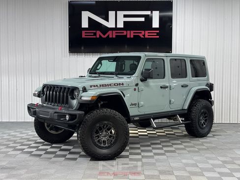 Used 2023 Jeep Wrangler Unlimited Rubicon w/ Xtreme 35 Tire Package image 1