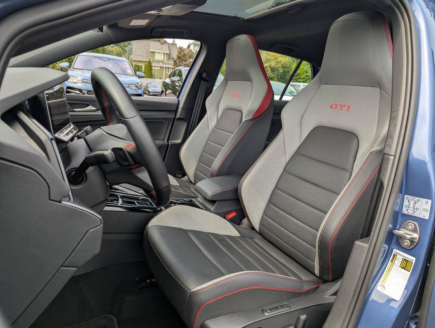Certified 2025 Volkswagen GTI SE w/ SE Leather Seating Package FWD image 31