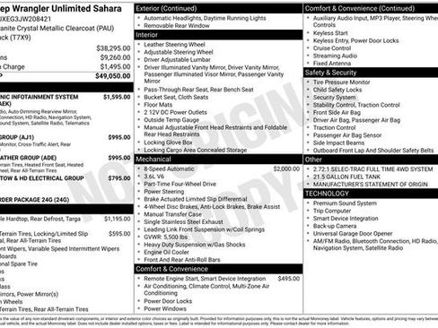 Used 2018 Jeep Wrangler Unlimited Sahara image 4