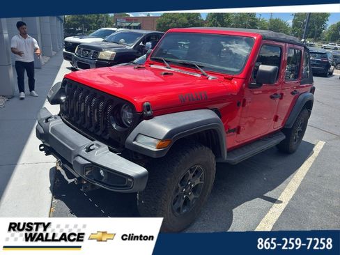 Used 2021 Jeep Wrangler Unlimited Sport AWD/4WD image 1