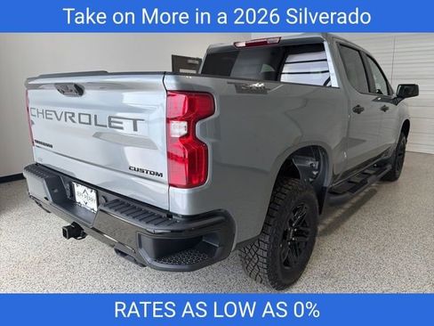 New 2026 Chevrolet Silverado 1500 Custom Trail Boss w/ Dark Appearance Package AWD/4WD image 3