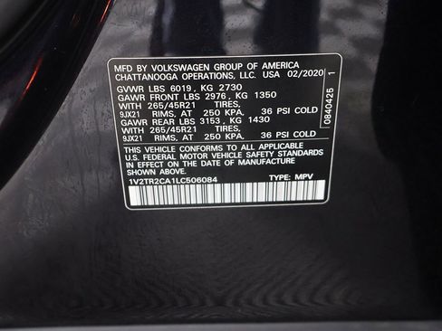 Used 2020 Volkswagen Atlas SEL R-Line image 63