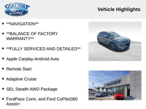 Used 2022 Ford Escape SEL w/ SEL Stealth AWD Package image 8