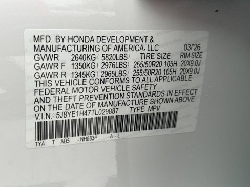 Certified 2026 Acura MDX SH-AWD w/ Technology Package image 20