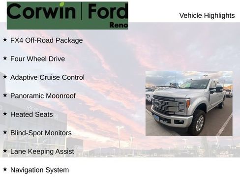 Used 2019 Ford F350 Platinum w/ Platinum Ultimate Package AWD/4WD image 8