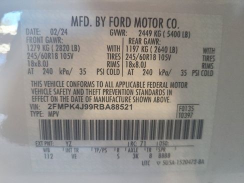 Used 2024 Ford Edge SEL image 33