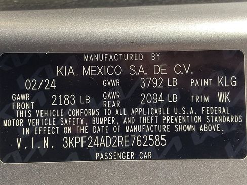 Used 2024 Kia Forte LXS FWD image 33