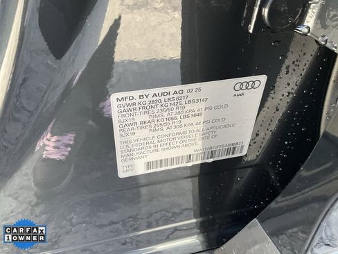 Used 2025 Audi Q6 e-tron Premium w/ Convenience Package image 22