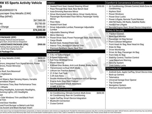Used 2024 BMW X5 xDrive40i w/ Premium Package image 3