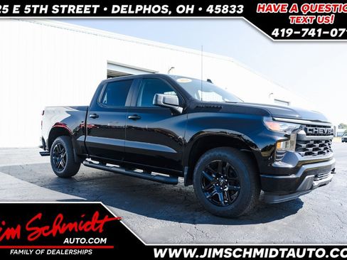 New 2026 Chevrolet Silverado 1500 Custom w/ Turbomax Blackout Package image 1