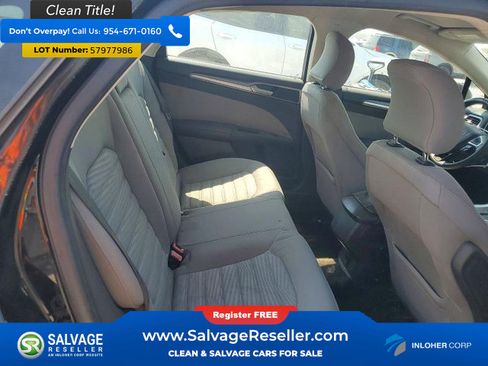 Used 2016 Ford Fusion S w/ Equipment Group 101A FWD image 13