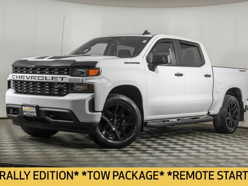 Used 2021 Chevrolet Silverado 1500 Custom w/ Rally Edition AWD/4WD image 2