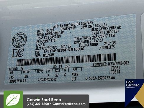 Used 2023 Ford F150 XLT AWD/4WD image 35