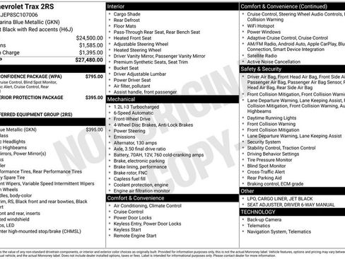 Used 2025 Chevrolet Trax RS w/ Driver Confidence Package image 26