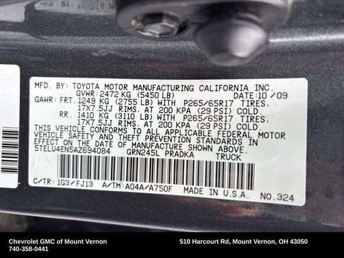 Used 2010 Toyota Tacoma 4x4 Double Cab image 28