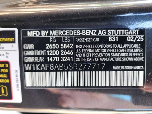 New 2025 Mercedes-Benz C 63 AMG S image 28