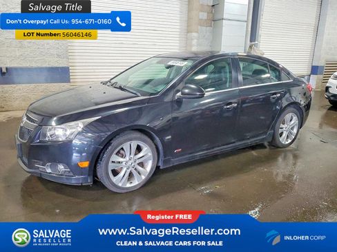 Used 2013 Chevrolet Cruze LTZ w/ RS Package FWD image 1
