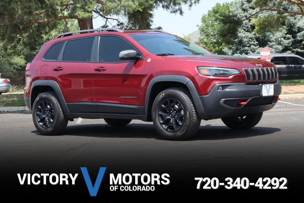 Used 2020 Jeep Cherokee Trailhawk w/ Comfort/Convenience Group AWD/4WD image 1