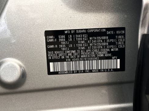 New 2026 Subaru Forester Premium AWD/4WD image 22