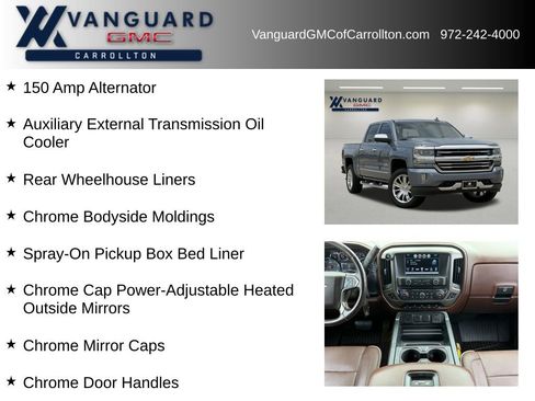 Used 2016 Chevrolet Silverado 1500 High Country w/ High Country Premium Package AWD/4WD image 24