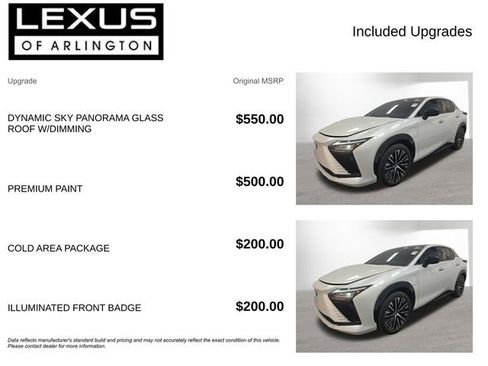 Used 2023 Lexus RZ 450e Premium w/ Cold Area Package AWD/4WD image 4