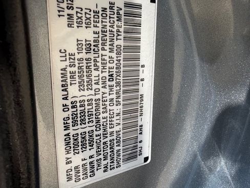 Used 2006 Honda Odyssey EX-L image 10