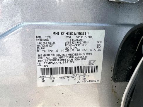 Used 2018 Ford Edge Sport w/ Equipment Group 401A image 29