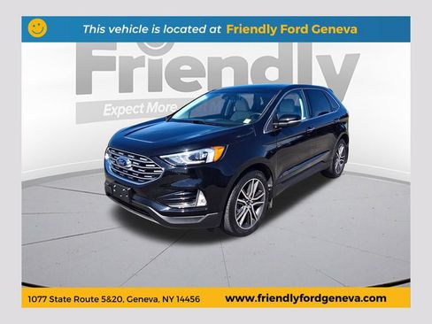 Used 2019 Ford Edge Titanium w/ Cold Weather Package AWD/4WD image 1