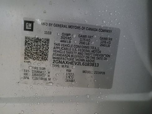 Used 2020 Chevrolet Equinox LS w/ LS Convenience Package FWD image 33