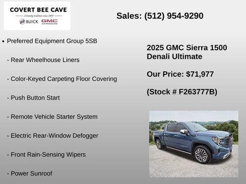 Used 2025 GMC Sierra 1500 Denali Ultimate AWD/4WD image 12