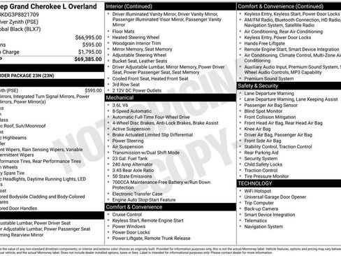 Used 2023 Jeep Grand Cherokee L Overland image 6