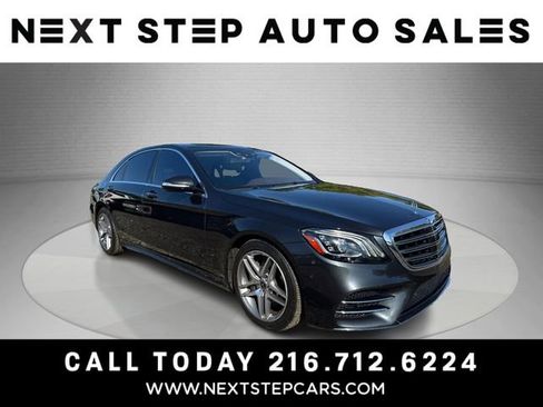 Used 2019 Mercedes-Benz S 560 4MATIC Sedan w/ AMG Line Exterior image 1