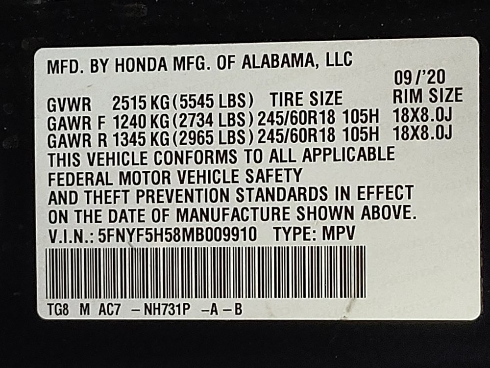 Used 2021 Honda Pilot EX-L image 33