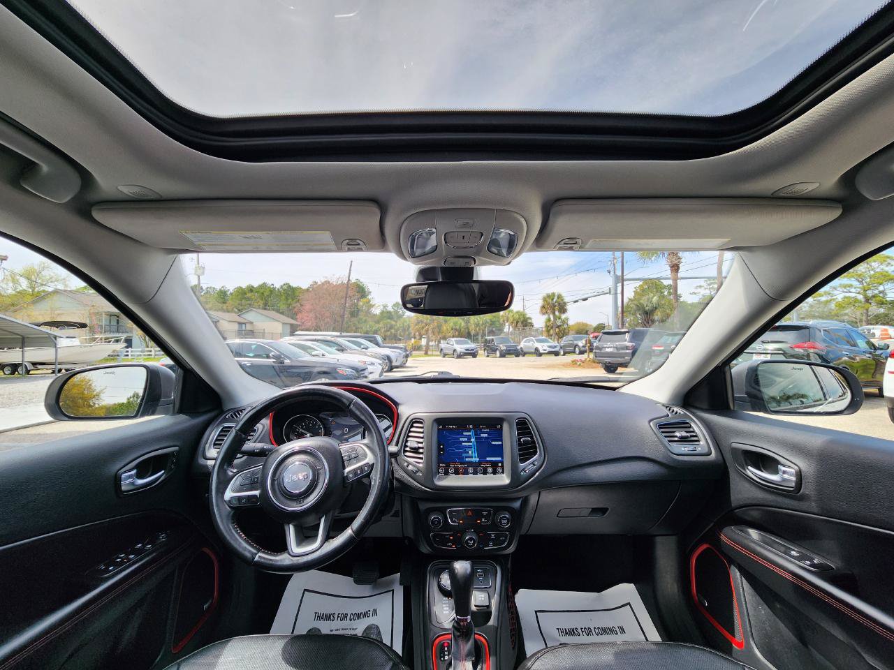 Used 2021 Jeep Compass Trailhawk w/ Sun and Sound Group AWD/4WD image 9