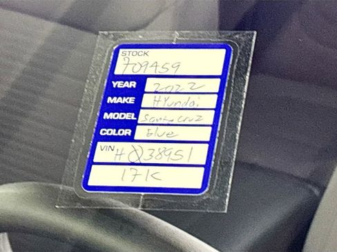 Used 2022 Hyundai Santa Cruz SEL w/ Activity Package image 25