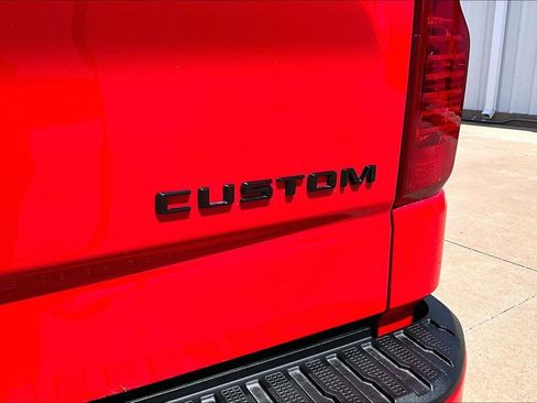 Used 2023 Chevrolet Silverado 1500 Custom w/ LPO, Dark Essentials Package RWD image 38