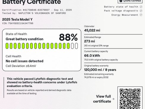 Used 2025 Tesla Model Y Long Range AWD/4WD image 28