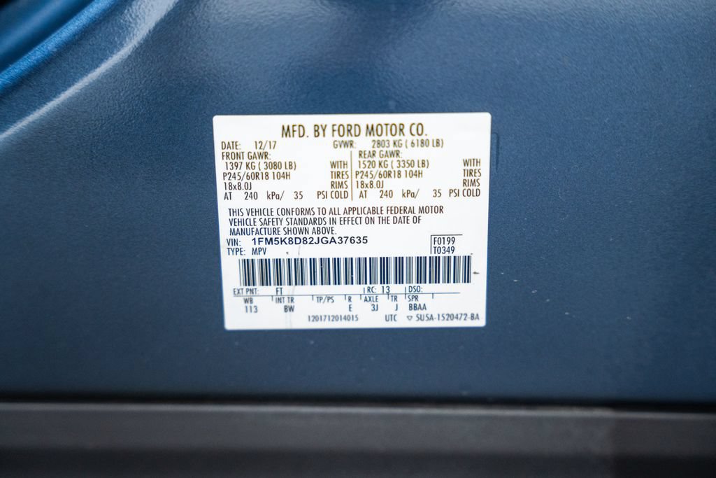 Used 2018 Ford Explorer XLT w/ Equipment Group 202A AWD/4WD image 42