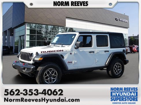Used 2024 Jeep Wrangler Unlimited Rubicon AWD/4WD image 1